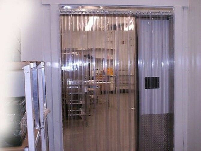 Pvc/Vinyl Strip Curtain Door 36" x 84" High Quality Best Price USDA/NSF Aproved