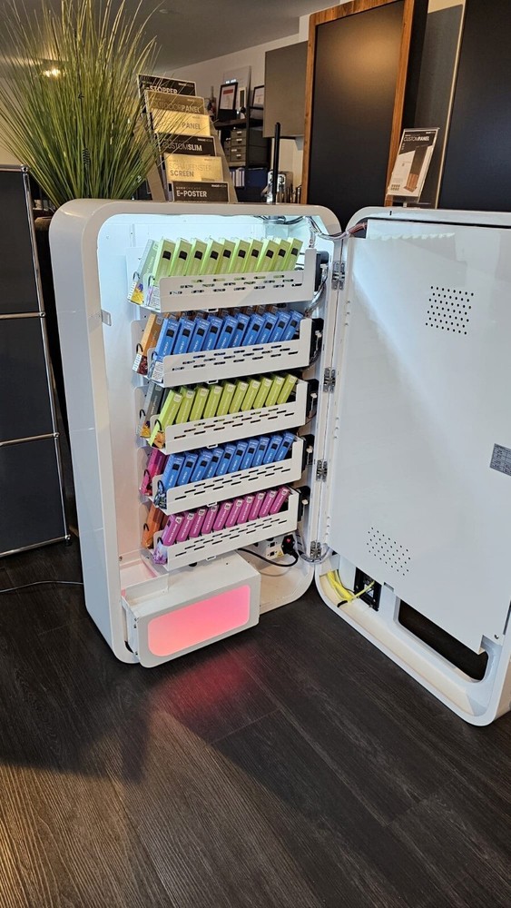32" Smart Vending Machine - With ID scanner, Bill Acceptor, and Stand