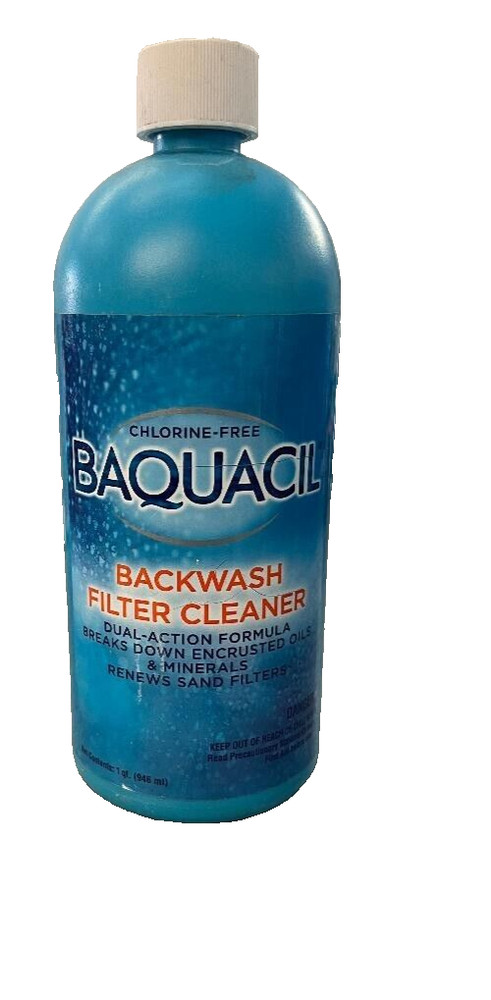 Baquacil Backwash Filter Cleaner 1 QT.