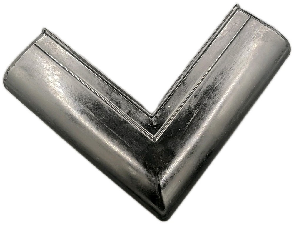 4.75" x 4.75" Corner Dock Bumper, Black