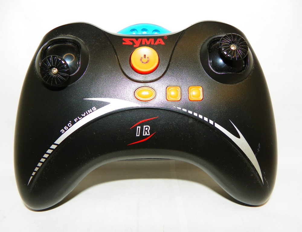 Syma Drone Controller – Black IR Remote Replacement – Model 360 – Works / Used