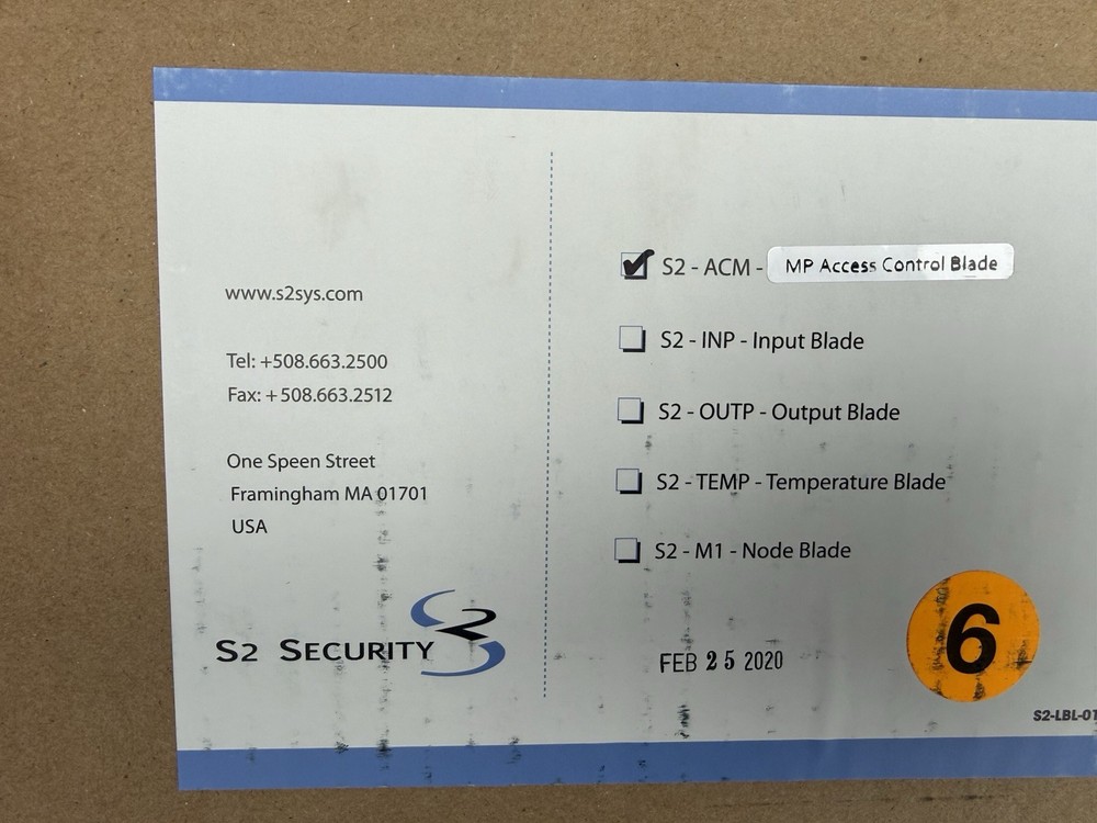 Lenel S2 Security S2-ACM Access Control Blade