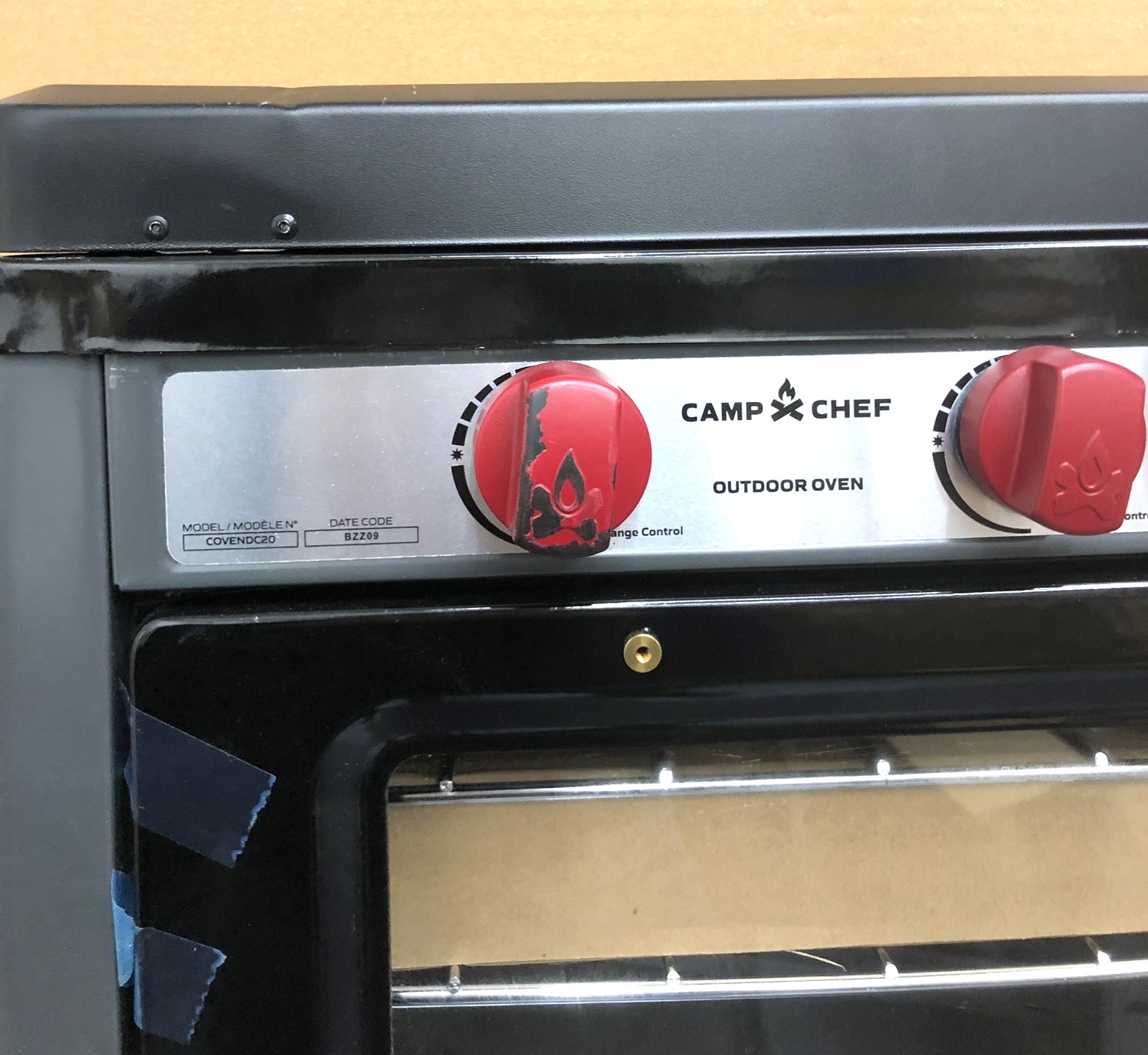 Camp Chef COVENT Portable Outdoor Camp Oven with Thermostat Camping Cooker