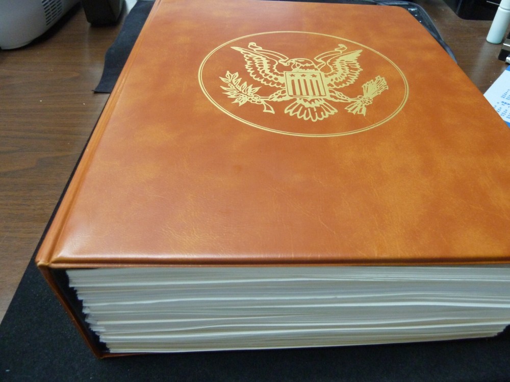 Harris Stamp Album US Postal Stationary, First Day, + Christmas Seals