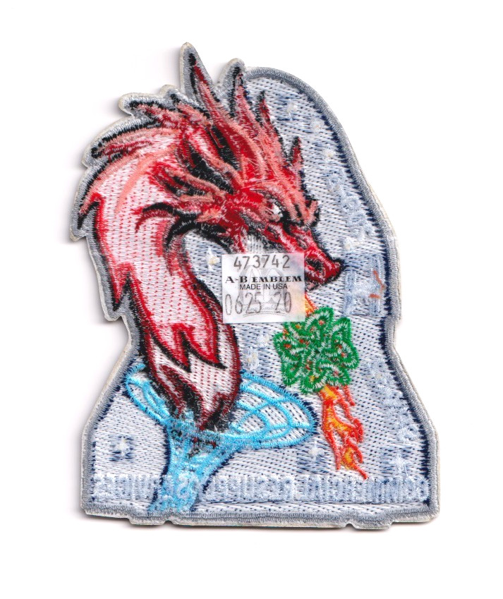 Authentic SPX-32-SPACEX CRS-32 NASA ISS RESUPPLY Mission-A-B Emblem SPACE PATCH