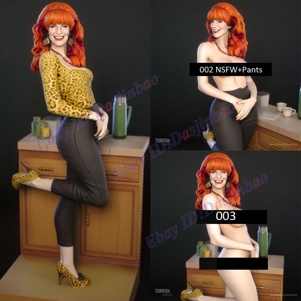 Peggy Bundy 1/8 1/6 1/4 1/3 3D Print Model Kit Unpainted Unassembled 3 Ver NSFW
