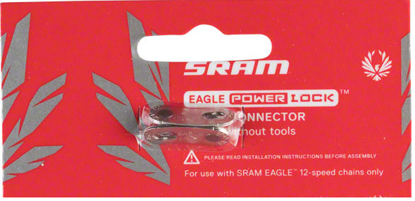 SRAM Eagle PowerLock 12-Speed Chain Connector Link Silver – 4 Pack
