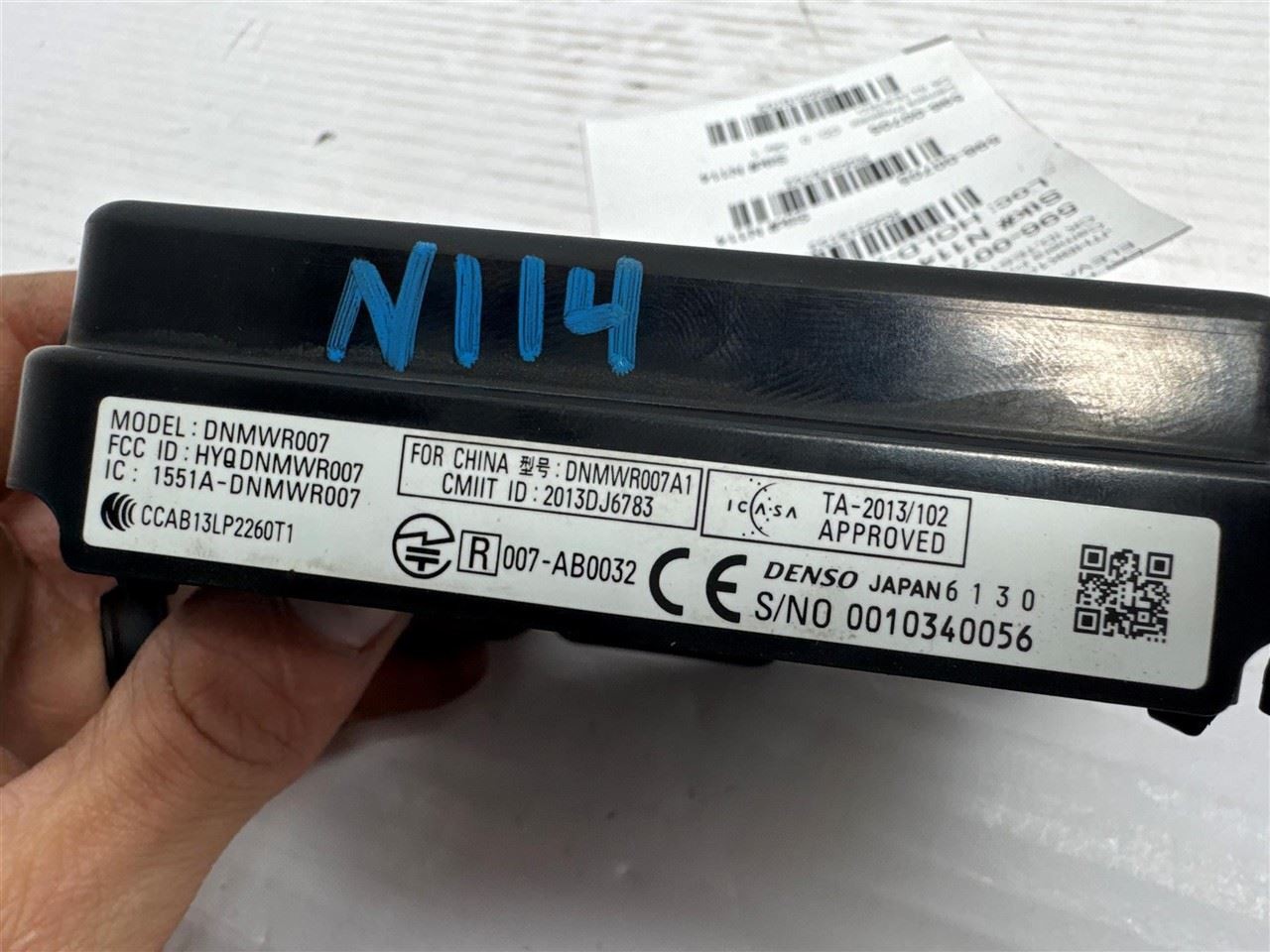 2013-2015 Lexus ES300h Front Radar Unit PN-007AB0032 OEM