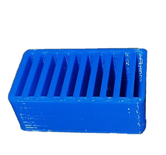 10 SD Card Holder Blue