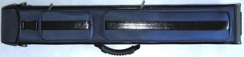 TNT 2x4 Blue Nylon Pool Cue Hard Shell Case.