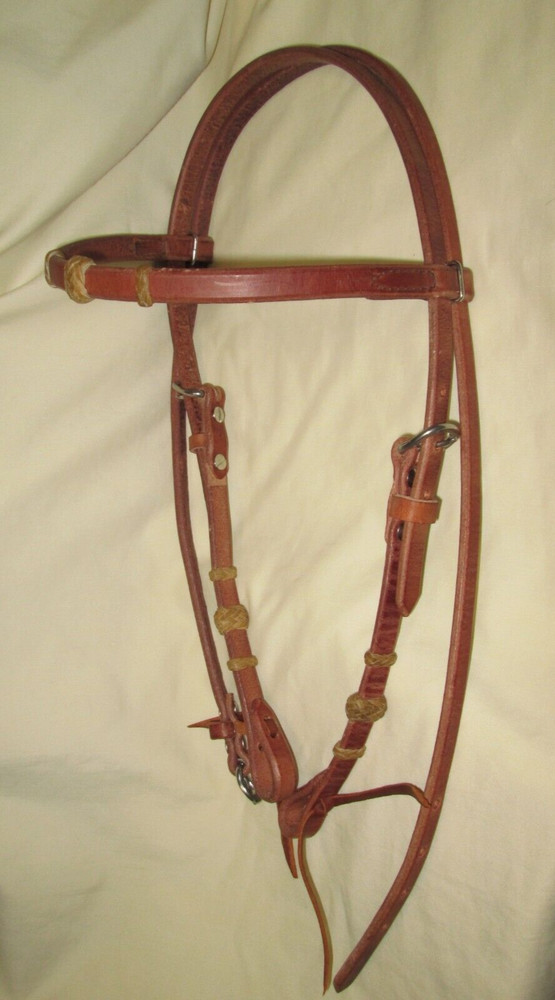 Harness Leather  Browband Headstall