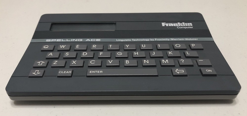 Franklin Computer Spelling Ace Model SA-98, 1988 Great Condition - Used
