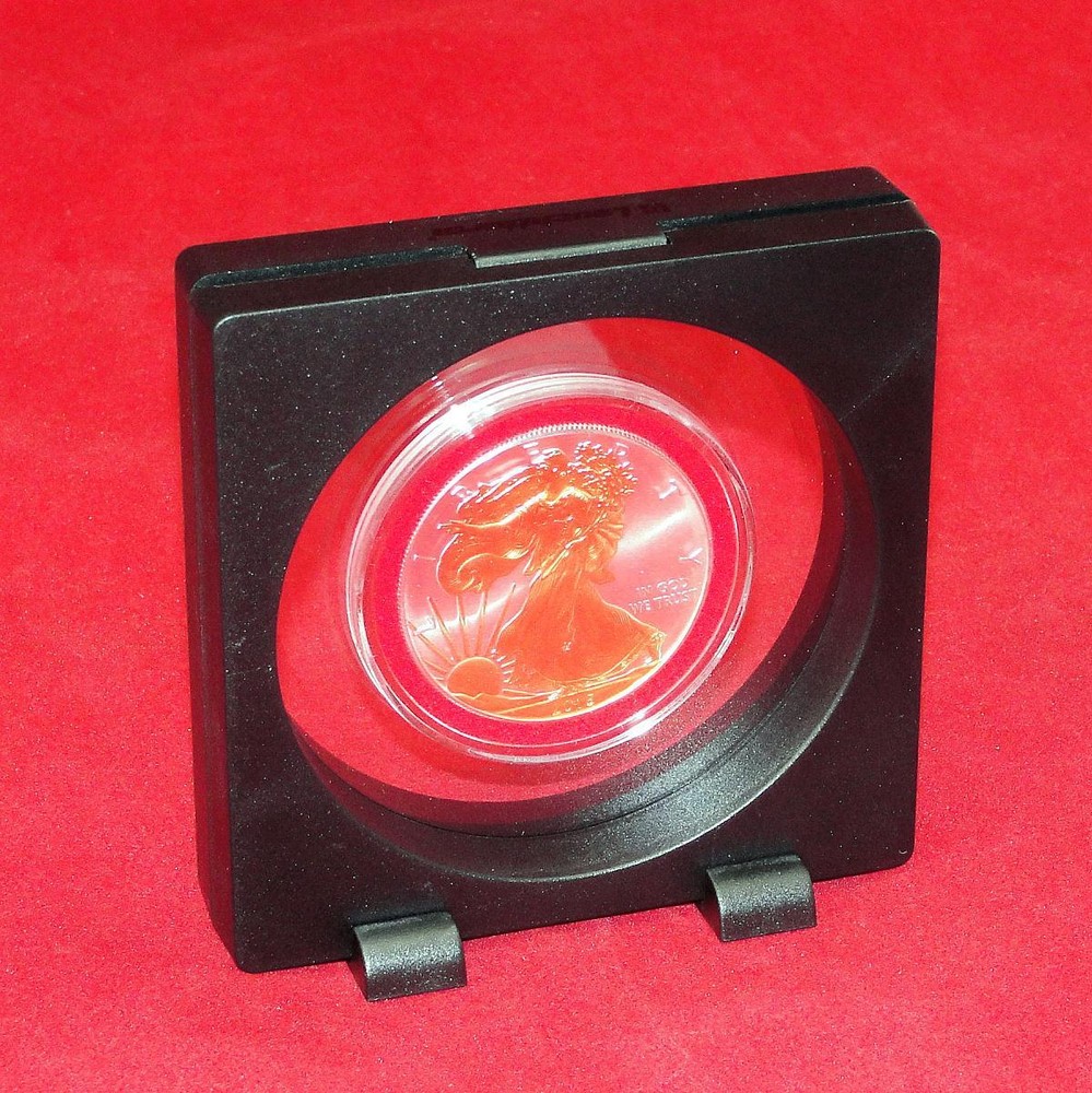 Floating Magic Frame Display Stand by Lighthouse, 90R Square w/Round Center, 1