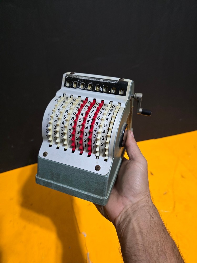 💯💯💯Vintage Regina B 8 Adding Machine TESTED
