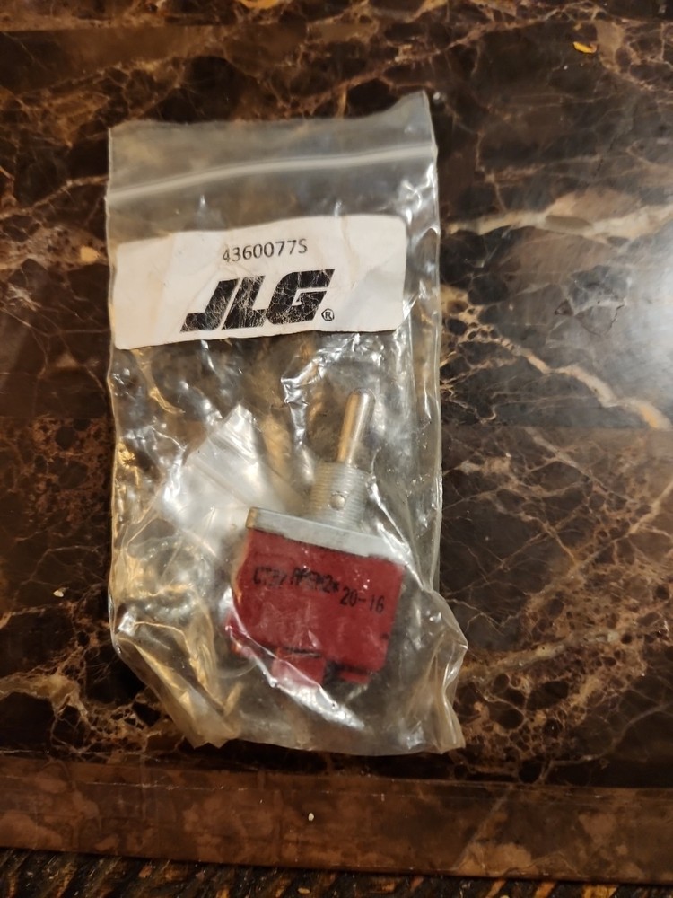 JLG Toggle Switch P/N 43600775 Genuine Replacement Part