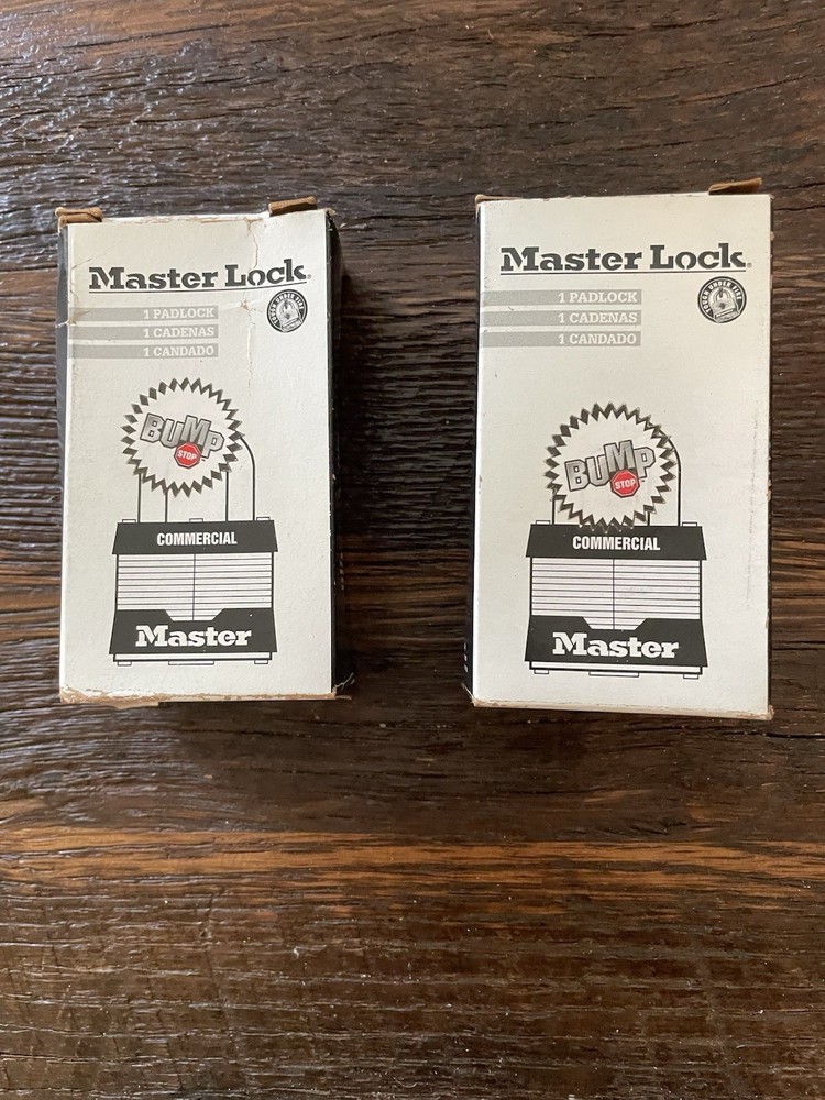 Two Master Padlocks NOS Keyed Alike