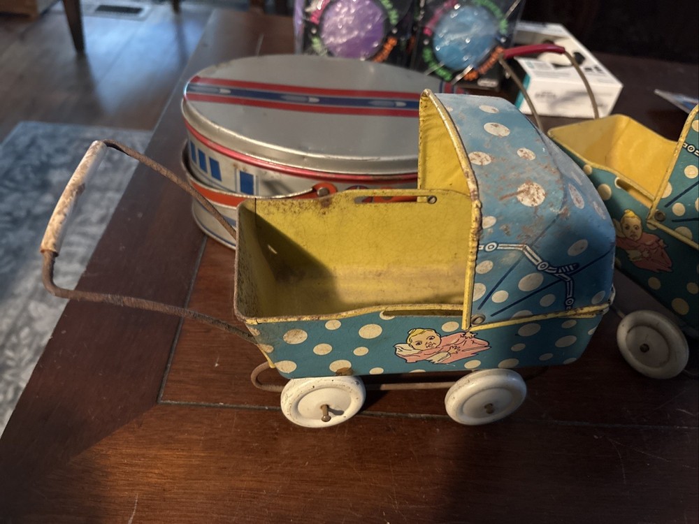 Three Vintage Tin Toys