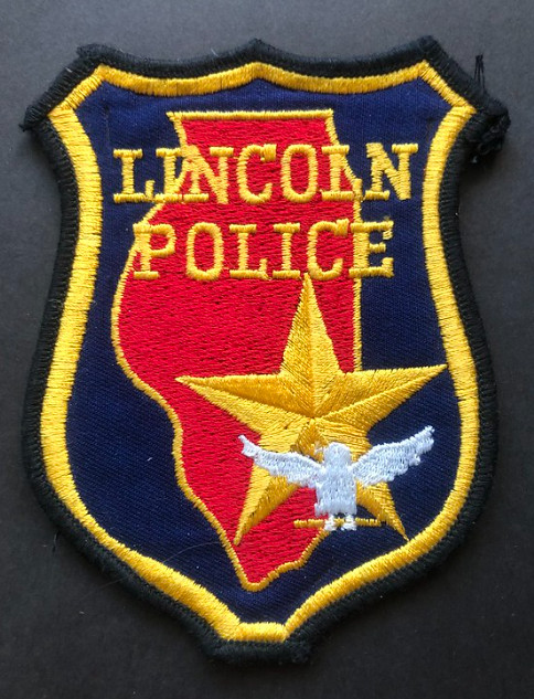 Lincoln Illinois IL Police Sheriff Patch