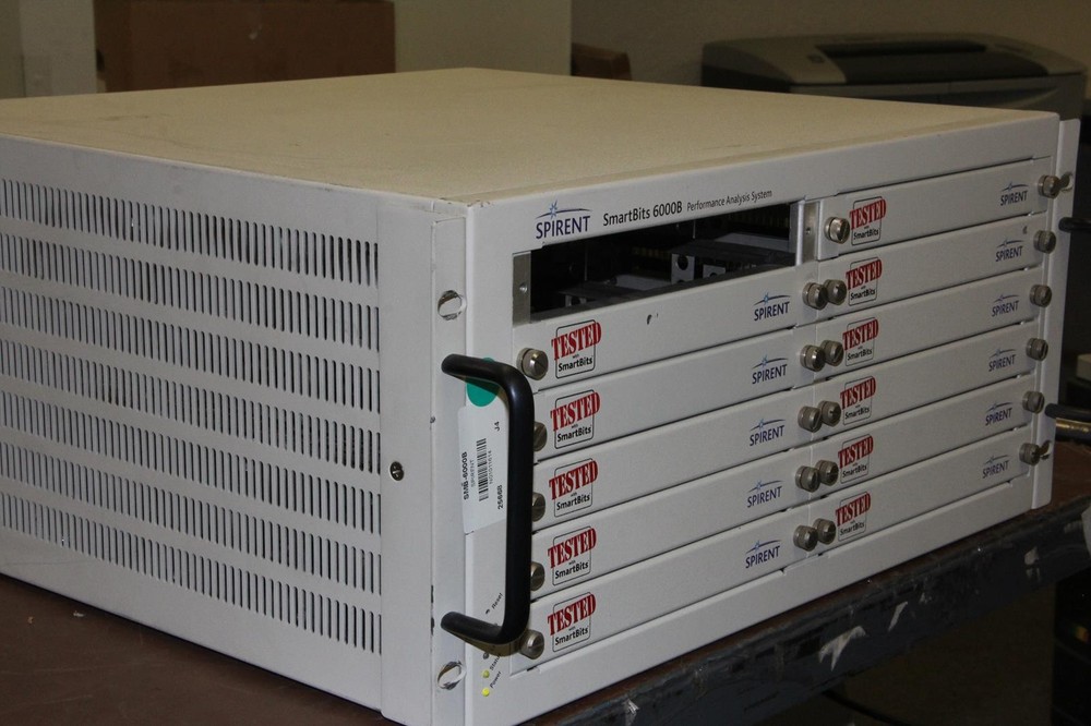 SPIRENT SMB-6000B SmartBits 6000B 12-Slot Performance Analysis System