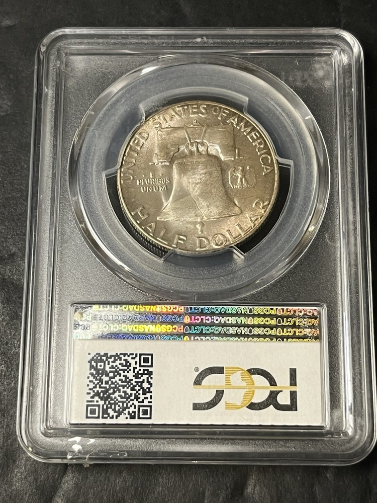 1952 s franklin half dollar Pcgs Ms66
