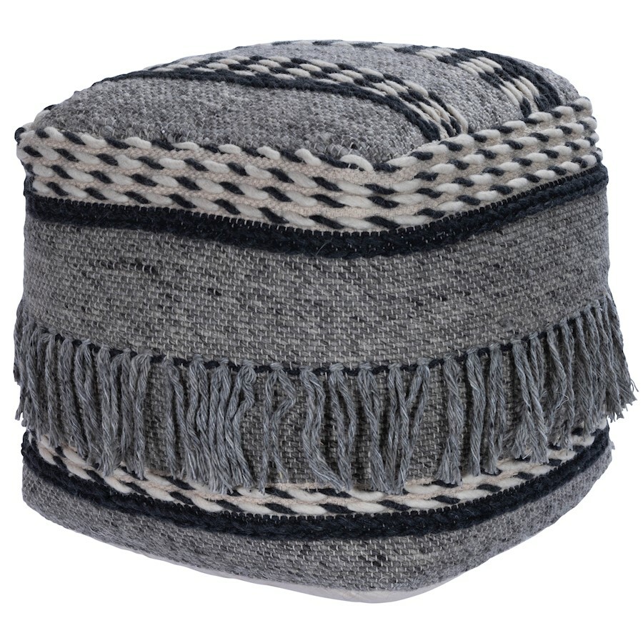 Butler Brynn Pouffe, Gray - 5396266