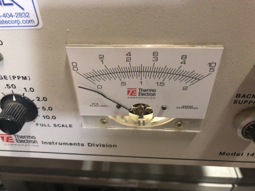 Thermo Electron Model: 14B/E Chemiluminescent NO-NO²-NOx Analyzer