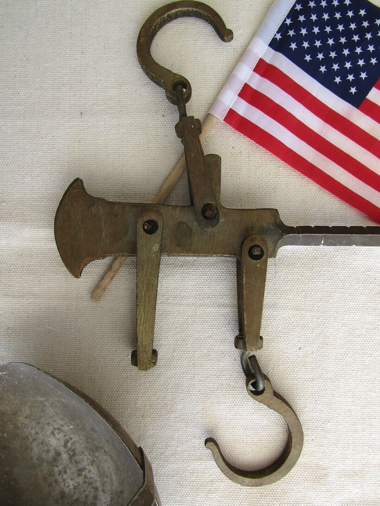 Antique Brass Hanging Balance Scale