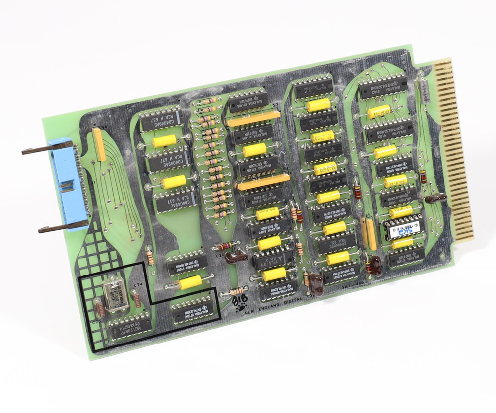 New England Digital Synclavier SK2-486 Computer Bin Card