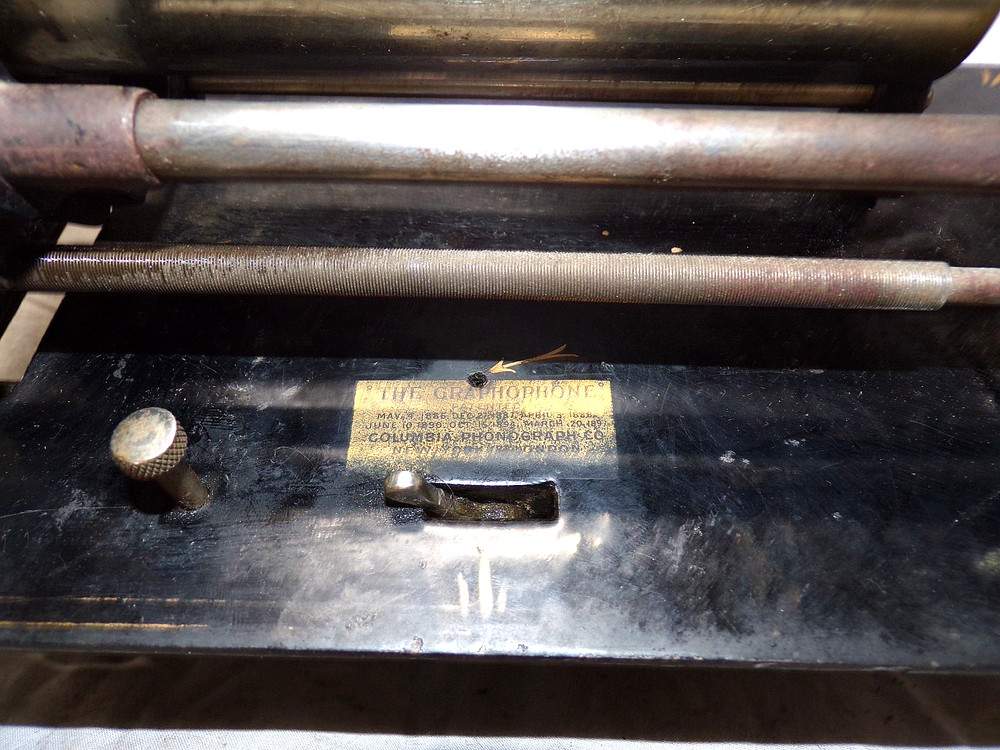 COLUMBIA CYLINDER MODEL BO PHONOGRAPH MECHANISM
