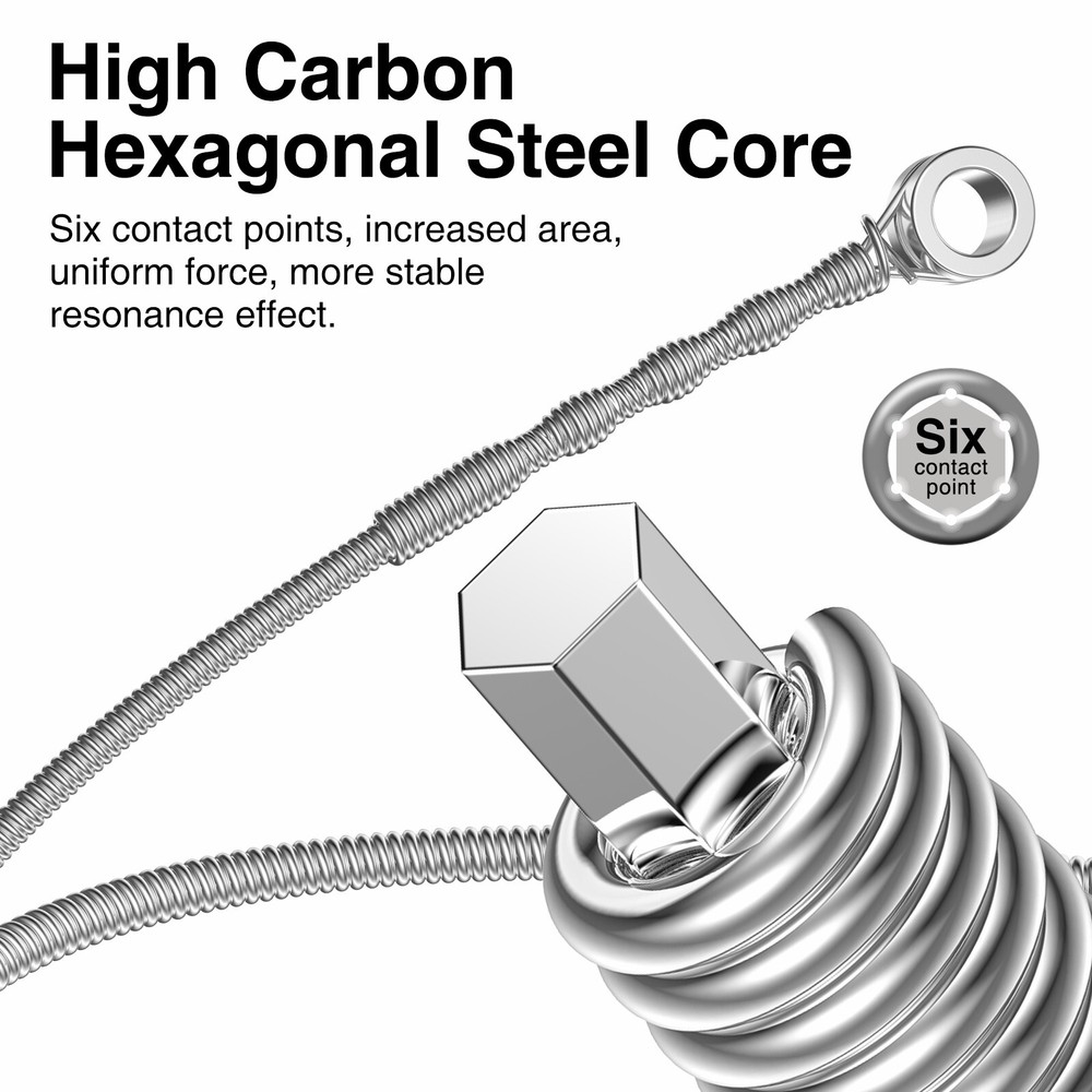 10X Orphee RX17 Guitar Strings Electric Guitar Strings 6 String Set Thin 10-46