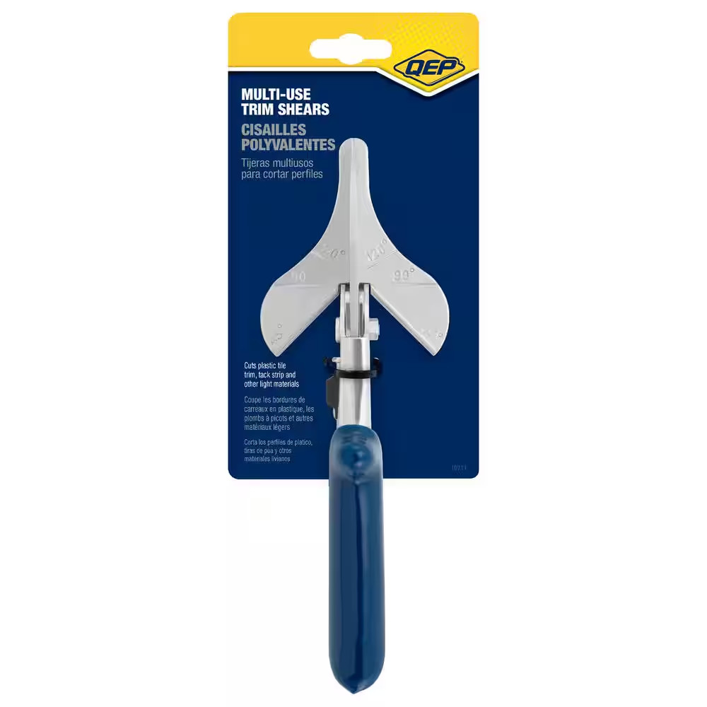 Multi-Use Trim Shears for Angle Cuts