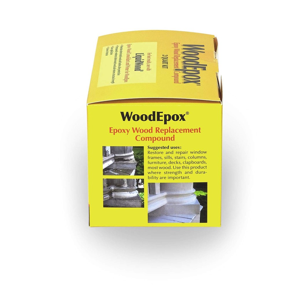 Abatron WoodEpox Kit - 2 Quart - 2-Part Structural Epoxy 64 fluid ounce
