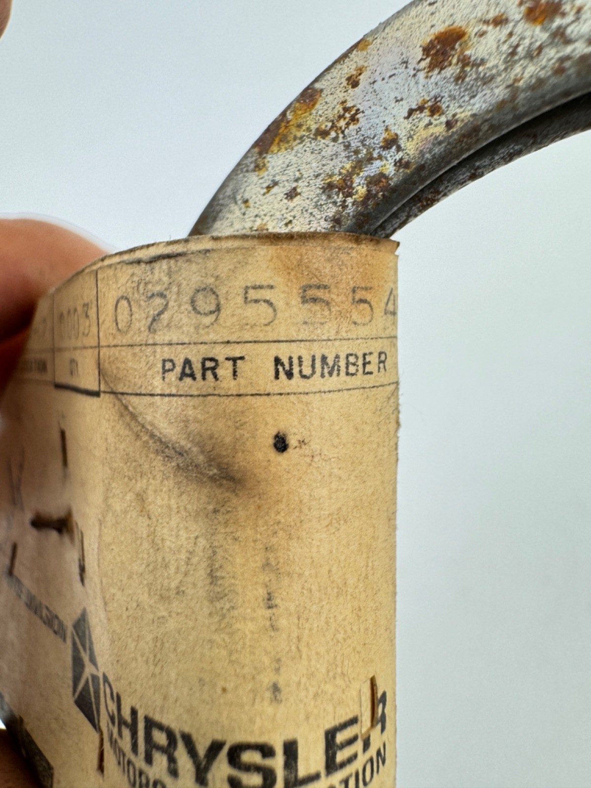 MOPAR Vintage Gasket Part# 2955544