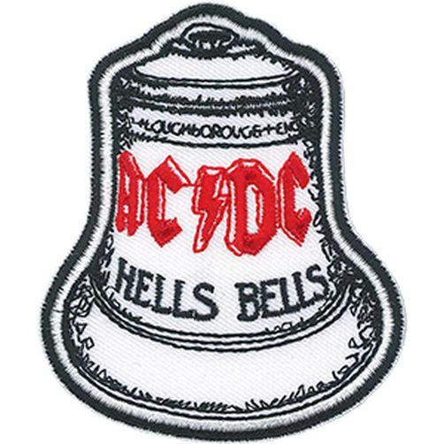 AC/DC - HELLS BELLS - EMBROIDERED PATCH - BRAND NEW - MUSIC 5206