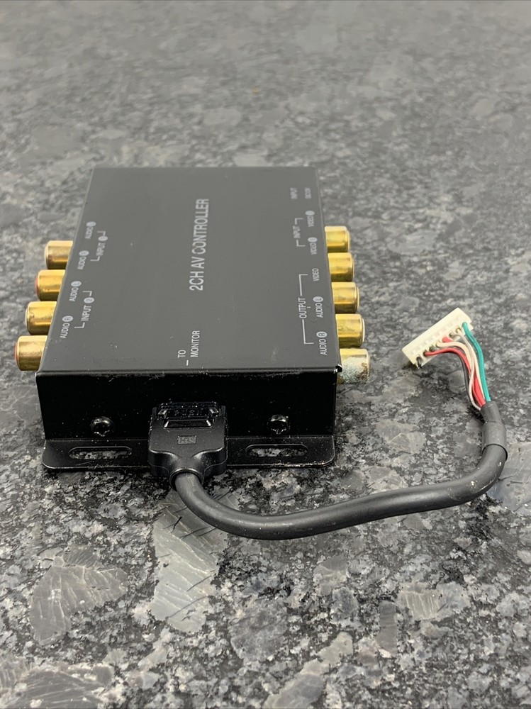 Car Audio Video 2CH AV Controller 2 Channel WORKS