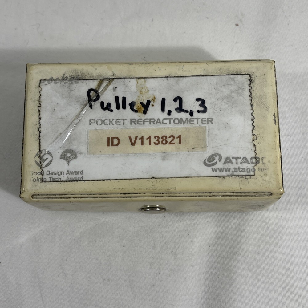 USED ATAGO Pocket Refractometer PAL-1 Brix : 0.0-53.0%