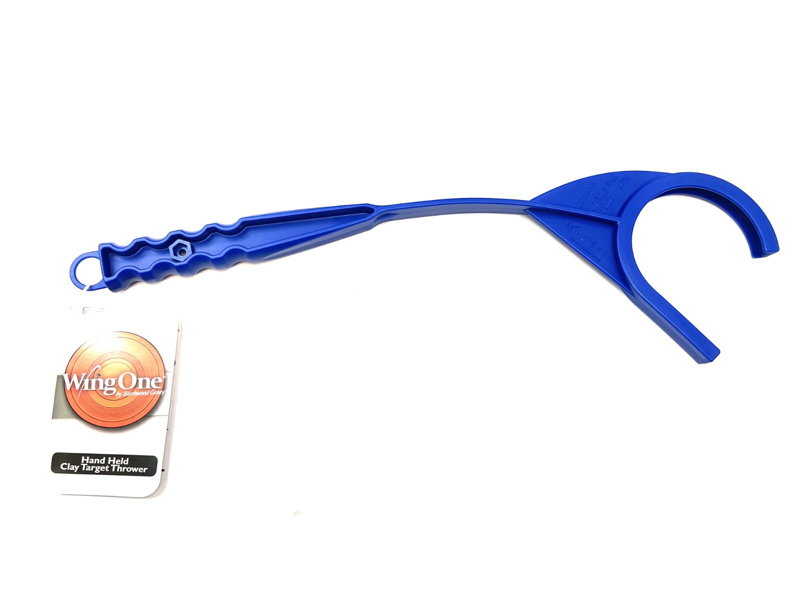 BIRCHWOOD CASEY WINGONE BLUE CLAY TARGET HAND THROWER