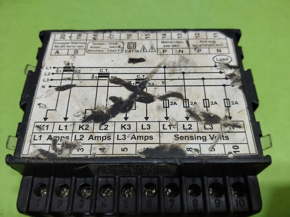 Veritek VIPS 80L-C Power Analyzer VIPS80LC Tested Working