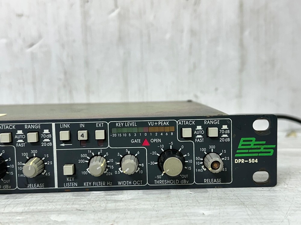 BSS DPR 504 4 channel Noise Gate #6108-E (One)THS