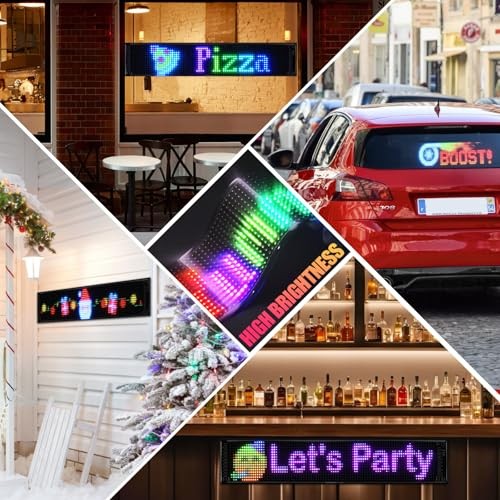 Devil Eyes Light for Windshield, 23"×5" Flexible Bluetooth APP Control
