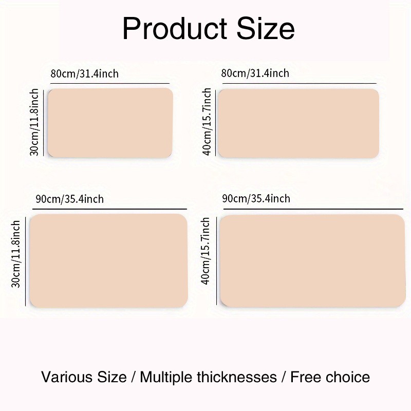 Custom Mouse Pad Personalized Design Desk Mat - Non-Slip Heat-Resistant