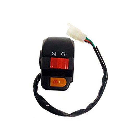 Right Side RH Starter Switch (Electric Starter Button Plus Kill Switch) for