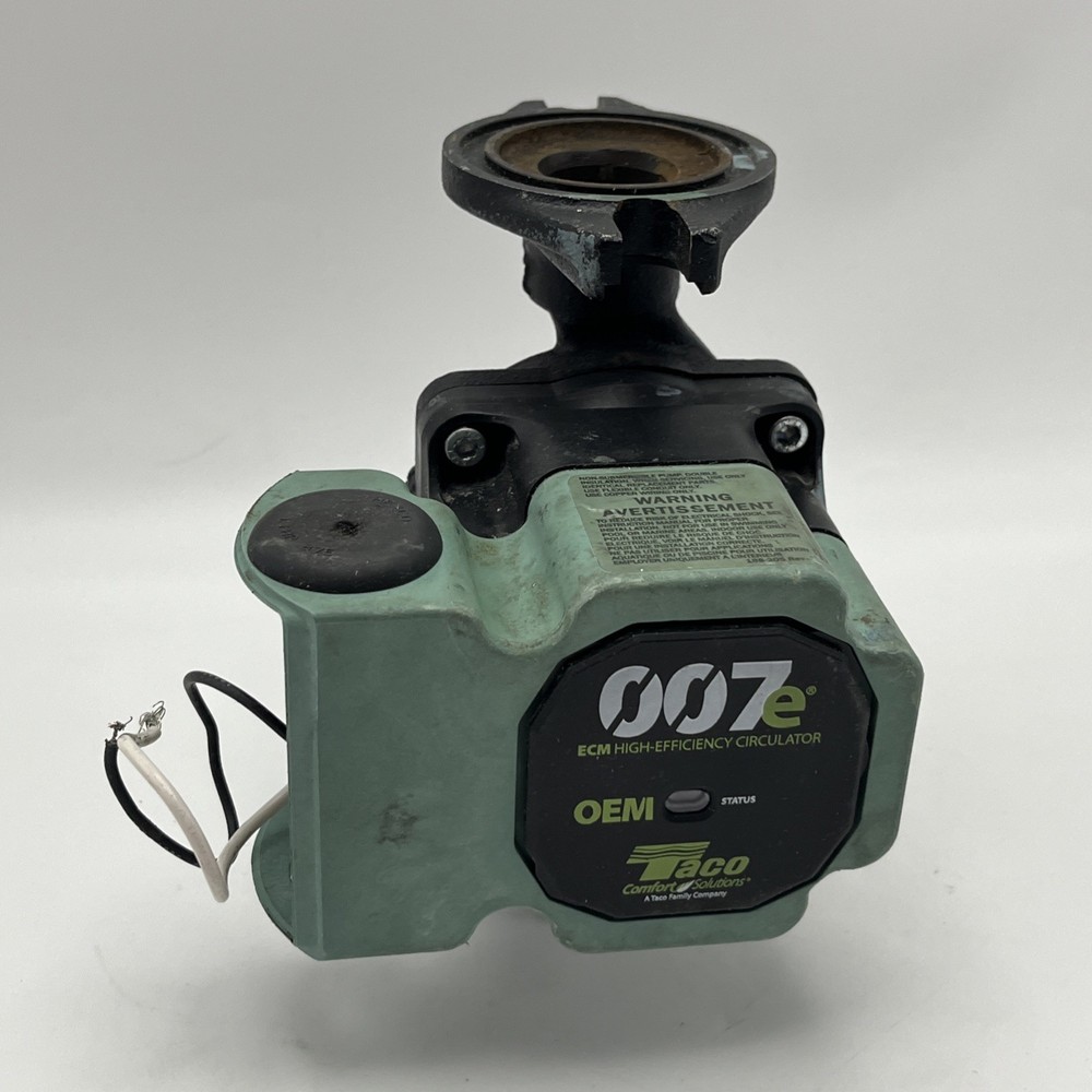 UNTESTED Taco 007e ECM High Efficiency Variable Speed Circulator Pump  A30