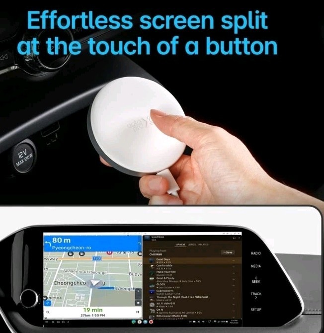 AutoPro X Android Auto Wireless Adapter Samsung DeX Box - Wireless Android Auto