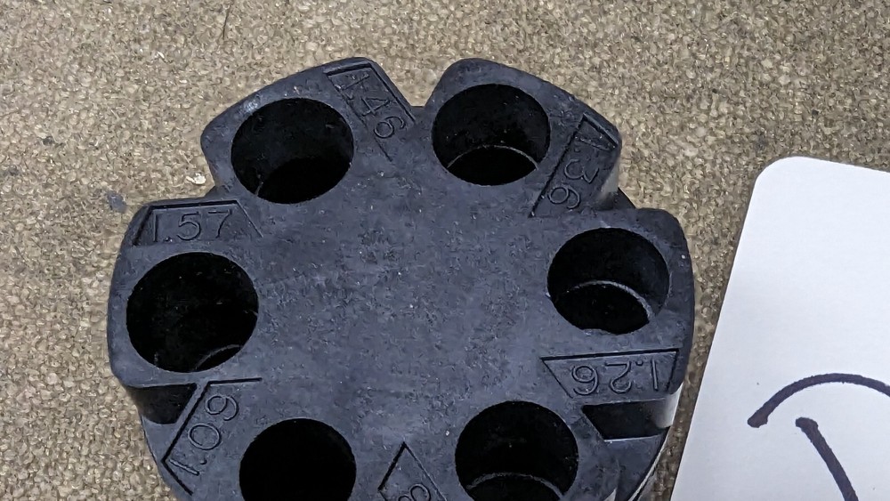 Lee Auto Disk powder measure inserts, D