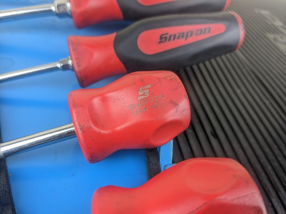 #az234 Snap on Instinct Soft Grip Combination Screwdriver Set SGD