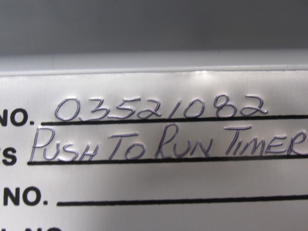 Equip Solutions 03521082 Push To Run Timer Control Center