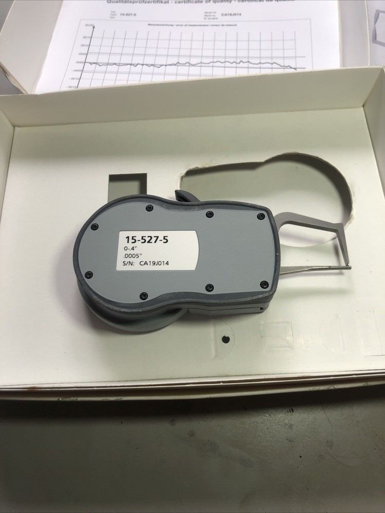 Spi 15-527-5 0-.4” .0002” Spring Caliper