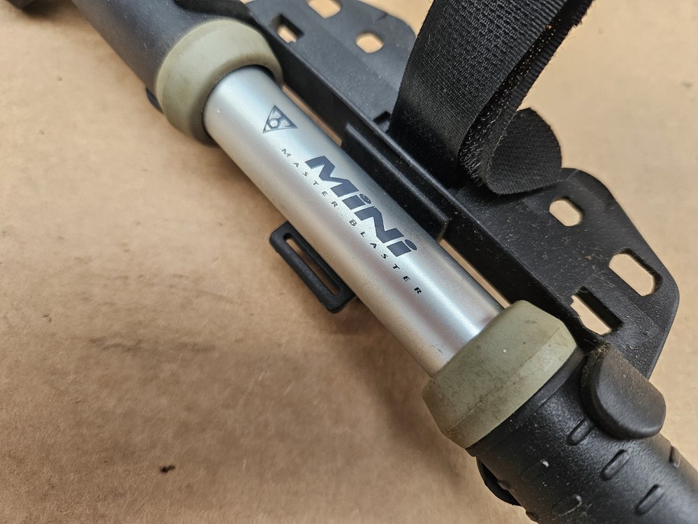 Topeak Mini Master Blaster Frame Pump Schrader Valve w/ Mounting Bracket