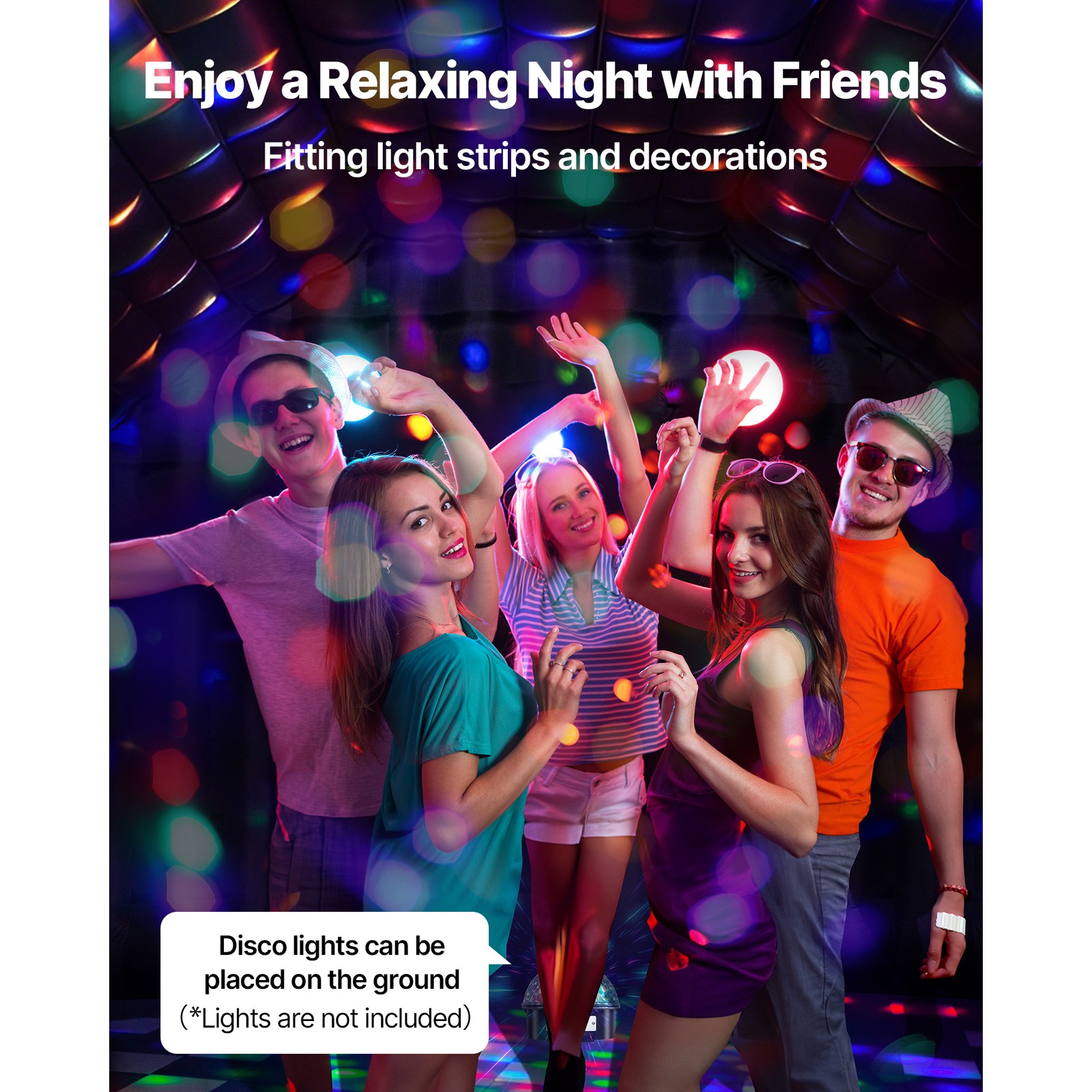 Uimoso Portable Inflatable Cube Tent with Blower 19.7x16.4x12 ft for Events